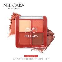 ราคา N319 NEE CARA MINI FRUITS FOUR EYESHADOW นีคาร่า อายแชโดว์ 4 ช่อง (8348995104)