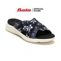 ราคา Bata บาจา รองเท้าแตะลำลองแบบสวม และ แบบหูหนีบ ดีไซน์เก๋ รองรับน้ำหนักเท้าอย่างดี สวมใส่ง่ายน้ำหนักเบา สำหรับผู้หญิง รุ่น Vacay สีชมพู 6715232 สีดำ 6716232 (19600289012)