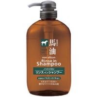 ราคา Kumano Horse Oil Non Silicon Shampoo แชมพูและครีมนวดผม สูตรน้ำมันม้าไม่ใส่ซิลิโคน ปริมาณ 600 ml (18227427108)