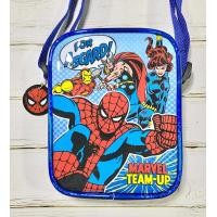 ราคา พร้อมส่ง กระเป๋าสะพายข้างเด็กลายการ์ตูนลิขสิทธิ์แท้ Marvels Disney สุดเท่ห์ ทรงเหลี่ยม 1ช่องซิป 2ซ่องซิป สายปรับได้ (15549984364)