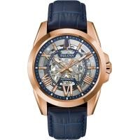 ราคา Bulova Sutton Automatic 97A161 Rose Gold (20600635383)