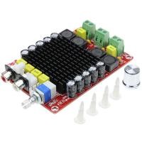 ราคา XH M510 DC 14 34Vเครื่องขยายเสียงClass D 2 100Wออดิโอสองช่องเครื่องขยายเสียงสเตอริโอบอร์ดTDA7498 (4940632348)