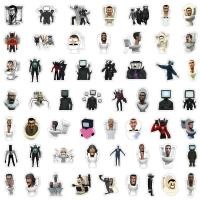 ราคา ANQII 120pcs ฟิกเกอร์สัตว์ สติกเกอร์ห้องน้ำ skibidi ดีไอวาย กันน้ำกันน้ำได้ สติ๊กเกอร์ของเล่นเด็ก การ์ตูนลายการ์ตูน พีวีซีพีวีซี สติ๊กเกอร์ติดกล้องผู้ชาย เด็กผู้ชายเด็กผู้ชาย (20194025400)