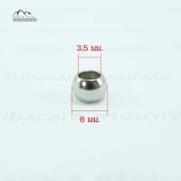 ราคา S44 10เม็ด ลูกปัด ลูกปัดไข่ปลา สแตนเลส เม็ดคั่น ลูกปัดสแตนเลส เม็ดสแตนเลส อะไหล่สร้อย ร้อยสร้อย แต่งสร้อย สร้อยสแตนเลส (16035252533)