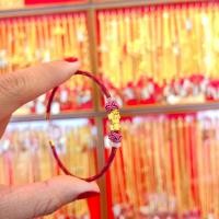 ราคา กำไลข้อมือ 2 มิล ปี่เซี่ยะ ตะกร้อ น้ำหนัก 0 1 กรัม ทองแท้ 99 99 (18075510783)