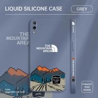 ราคา เคสพร้อมส่งสำหรับ Huawei Y9 2018 Y7 Pro 2019 Y9 Y8P 2019 Y9นายก2019 Y9S Y7เคส2019เรียบง่ายสง่างามพื้นที่ภูเขาธรรมชาติเคสโทรศัพท์ดีไซน์ด้านข้างมีลวดลายขอบสี่เหลี่ยมปลอกซิลิโคนของเหลวคลุมทั้งหมดกล้องเคส