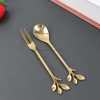 ราคา ช้อนส้อมทานขนมหวาน มี5สี (3158720860)