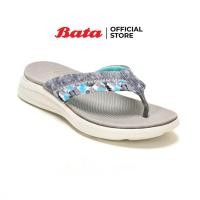 ราคา Bata บาจา รองเท้าแตะลำลองแบบสวม และ แบบหูหนีบ ดีไซน์เก๋ รองรับน้ำหนักเท้าอย่างดี สวมใส่ง่ายน้ำหนักเบา สำหรับผู้หญิง รุ่น Vacay สีชมพู 6715232 สีดำ 6716232 (19600214339)