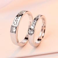 ราคา เครื่องประดับ COCOJEWELRY 2ชิ้น ชุดแหวนเงินคู่เปิดโบว์ติดมงกุฎเพชรของขวัญการหมั้น (18919549142)