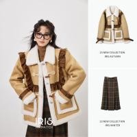 ราคา สินค้าลิขสิทธิ์แท้ Iris Boutique IC2331095 IK2331119 Mango leather coat skirt เสื้อผ้าแฟชั่นผู้หญิง เสื้อโค้ท (20833335042)