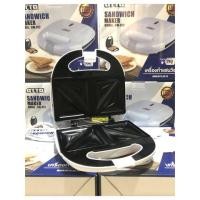 ราคา เครื่องทำแซนวิช StarKitchen รุ่น KJ 117 สีขาว เครื่องปิ้งขนมปัง เครื่องอบ วัสดุกันความร้อนได้ดี กำลังไฟ 700w (17496294888)