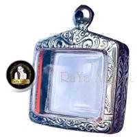 ราคา กรอบพระสำเร็จรูป งานสแตนเลสลายไทย ทรงสิงห์หลวงพ่อเดิม รหัส 529 (20397234260)