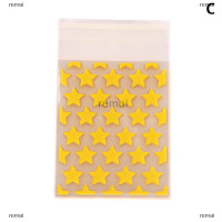ราคา remai 50ชิ้นเครื่องประดับดาวพลาสติกใสถุงมีกาวในตัวที่ใส่การ์ดขนมรูปตัวการ์ตูนถุงใส่ของขวัญ (20474815498)
