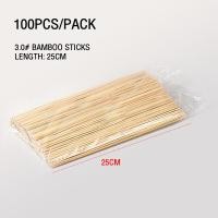 ราคา ไม้จับบาร์บีคิวเสียบไม้สแตนเลสแกะเคบับเครื่องมือบาร์บีคิวอุปกรณ์เหล็กเสียบไม้บาร์บีคิวทิ้งเสียบไม้ไผ่ (16970748031)