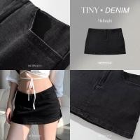 ราคา TINY DENIM กระโปรงยีนส์เอวต่ำ (19673736766)