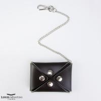 ราคา Louis Montini กระเป๋าใส่บัตร หนังวัวแท้ กระเป๋าใส่เหรียญหนังแท้ Credit Card Wallet Card Holder WK10 WK12 (7687434757)