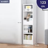 ราคา Dizo ชั้นวางของ ชั้นไม้ ชั้นวางของอเนกประสงค์ ตู้โชว์ เนื้อไม้MDF FD2 FB1 (15774165604)