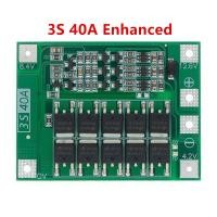 ราคา บอร์ดป้องกันเครื่องชาร์จแบตเตอรี่ลิเธียมไอออน40A 3S 4S 60A 18650 BMS สำหรับมอเตอร์เจาะเพิ่ม สมดุล11 1V 12 6V 14 8V 16 8V (21170529382)