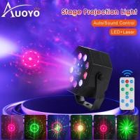 ราคา Auoyo ไฟโปรเจคเตอร์สำหรับงานเลี้ยงสำหรับใช้ในบ้านไฟเวทีเลเซอร์ตัวฉายเลเซอร์แอลอีดี RGB ชุดไฟรถยนต์แบบรีโมทควบคุมดีเจดิสโก้เปิดใช้งานด้วยเสียงสำหรับวันเกิดงานแต่งงานเคทีวีบาร์คอนเสิร์ตปลั๊ก USB (212621