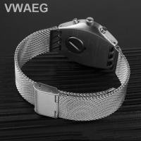 ราคา สายนาฬิกาแบบ Milanese สำหรับ SWATCH YCS YAS YGS สายรัดข้อมือแท่งสแตนเลสสตีลประชด17มม 19มม 20มม สายนาฬิกาโลหะแบบเว้าโซ่ (19880723242)