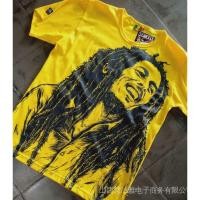 ราคา Jatimaika Original เสื้อยืด Bob Marley Rasta Reggae Shirt XS 5XL (20514750525)
