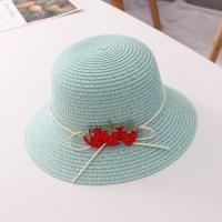 ราคา เด็กสาวเกาหลีหวานสตรอเบอร์รี่หมวกฟางซัมเมอร์บีชครีมกันแดดชาวประมงหมวกระบายอากาศสตรอเบอร์รี่กระเป๋าสำหรับเด็ก2 8ปี (15223853151)