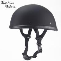 ราคา หมวกกันน็อคมอเตอร์ไซค์สไตล์เรโทรหมวกกันน็อคครึ่งใบสีพื้นหมวกกันน็อคน้ำหนักเบา (12867917692)