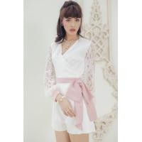 ราคา Dacquoisy Jumpsuit Malabrand PF20 M07 จั้มสูทผู้หญิง จั้มสูทสีขาว จั้มสูทผู้หญิงแขนยาว (9579241887)