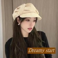 ราคา หมวกแก๊ปเบเร่ต์ ทรงฟักทอง พร้อมส่ง (20254016809)