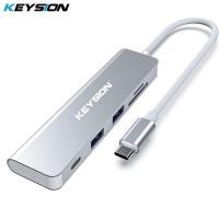 ราคา Keysion USB C HUB Type C เพื่อหลาย USB 3 0 Type C PD อะแดปเตอร์ D ock สำหรับ MacBook Pro Huawei Mate 30 USB C 3 1 S plitter เครื่องอ่านบัตร (2504004143)