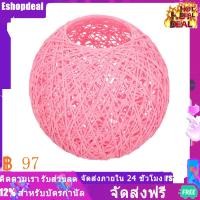 ราคา สต๊อกพร้อม โคมไฟลูกบอลหวายกระดาษบ้านโคมไฟเพดานสีเก๋ไก๋ผ้าคลุมโต๊ะ (13090125341)