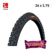ราคา Deestone ยางนอกจักรยาน ขนาด 26 x 1 75 (18038682540)