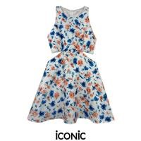 ราคา iCONiC WHITE NIGHT DRESS 9075 ชุดเดรส ผ้าไหม ลายดอก เว้าเอว อก34 เอว27 ยาว34 เดรสแฟชั่น เดรสออกงาน เดรสสั้น เดรสทำงาน เดรสงานแต่ง เดรสไฮโซ เดรสหรู (15588896564)