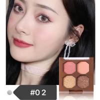 ราคา พาเลทตา พาเลทอายแชโดว์ อายแชโดว์พาเลท อายแชโดว์เนื้อแมท อายแชโดว์ประกายมุก 4 สี (21082442701)