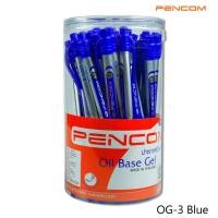 ราคา ปากกาน้ำเงิน Pencom OG03 ปากกาหมึกน้ำมันแบบกดหมึกน้ำเงิน แดง มีแบบแพ็ค 12 ด้าม 36 ด้าม หัวปากกา 0 5 มม (19184376572)