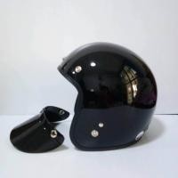 ราคา AVEX หมวกกันน็อควินเทจคลาสสิค รุ่น LB สีดำเงา คิ้วดำ ผ้าดำ (19196246718)