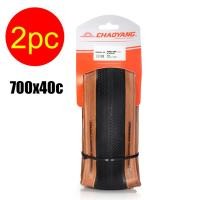 ราคา ChaoYang ยางยางกรวดทรายจักรยาน700x40C 700c TLR ยางจักรยานเสือหมอบ60tpu 29er Mtb SPS ป้องกันการเจาะพับได้ (19266471278)