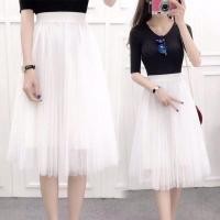 ราคา กระโปรงผ้ามุ้ง ฟรุ้งฟริ้ง (7768008714)