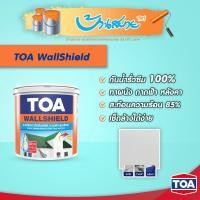 ราคา TOA WALLSHIELD อะคริลิก กันรั่ว กันซึม 100 สีขาว ทาผนัง หลังคา และดาดฟ้า ชนิดยืดหยุ่น กันรั่วซึม (17112808727)