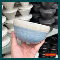 ราคา เกรดB Ha Neul Collection ถ้วยเซรามิค แก้วเซรามิค สีฟ้าคราฟครึ่งท่อน คละโทนสี แก้วมัค แก้วกาแฟ ชามเซรามิค สไตล์มินิมอล (16891415560)