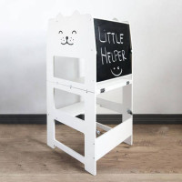 ราคา Baby stand stool 5 in 1 Learning tower หอกิจกรรม step stool (20472398205)