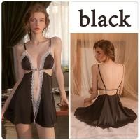 ราคา ชุดนอนเช็กซี่ๆ ชุดนอนไม่ได้นอน ลูกไม้ ผ้าซาตินกระดุมหน้า ส่งไวจากไทย1 3วัน H9172 (20726818703)