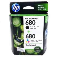 ราคา หมึก HP 680 Combo ดำ สี ของแท้100 (800556148)