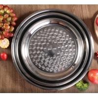 ราคา ถาดกลมสแตนเลสก้นหอย ถาดกลมสแตนเลส ถาดใส่อาหาร ขนาด30ซม (20977444532)