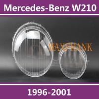 ราคา FOR Benz W210 headlamp COVER 96 01 Benz W210 E200 E240 E320 E430 lampshade headlight cover LENS (11748185466)