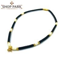 ราคา สร้อยคอห้อยพระ สร้อยกะลาตาเดียวคั่นทองเลเซอร์ หัวขุนทองเลเซอร์ ห้อยพระ 1 องค์ ขนาด 4 มม ยาว 18 นิ้ว ผลิตจากวัสดุคุณภาพดี (5076138034)