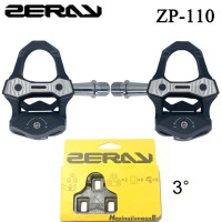 ราคา ZERAY ZP 110เหยียบแป้นถีบจักรยานจักรยานถนนสำหรับ KEO Self ล็อคแป้นเหยียบเบามากคาร์บอนไฟเบอร์ Body Strong ความเข้ากันได้ ZP 110 (9805755392)