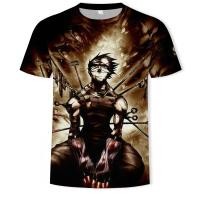 ราคา 2023 NewAnime T shirts Tokyo Ghoul T shirt Men Blood Casual Ken Kaneki Shirt Print Tshirts Womens t shirts Clothes Cosplay Printed tops (19217803799)