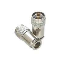ราคา ทองเหลือง UHF PL259ชายปลั๊ก Clamp RG8 LMR400 RG5 RG6 RG8X LMR240 RG58 RG142 LMR195 RF Coaxial Connector Wire Terminal (16531186180)