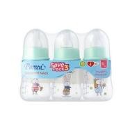 ราคา Pureen ขวดนมเพียวรีนแพ็คสุดคุ้ม ทรงโค้ง 4oz 8oz แพ็ค 3 พร้อมจุกนม (21226617176)